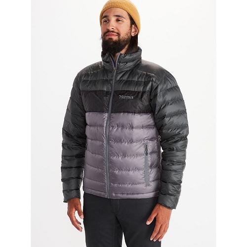 Marmot Ares Jackets - Mens Down Jacket Grey CA4302956 Canada